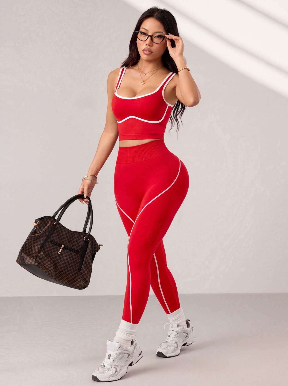 Seamless Yoga Pants Set For Women
