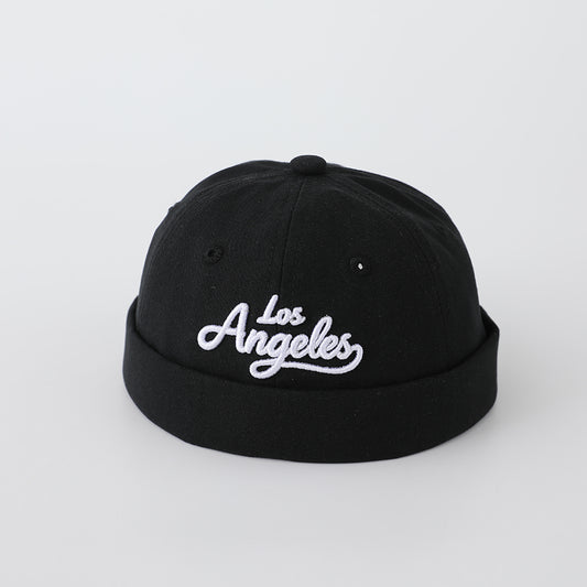 New Children's Single-color Multi-letter Three-dimensional Embroidered Adjustable Minimalist Hip-hop Style Brimless Hat Suitable For Street, Travel And Party Events