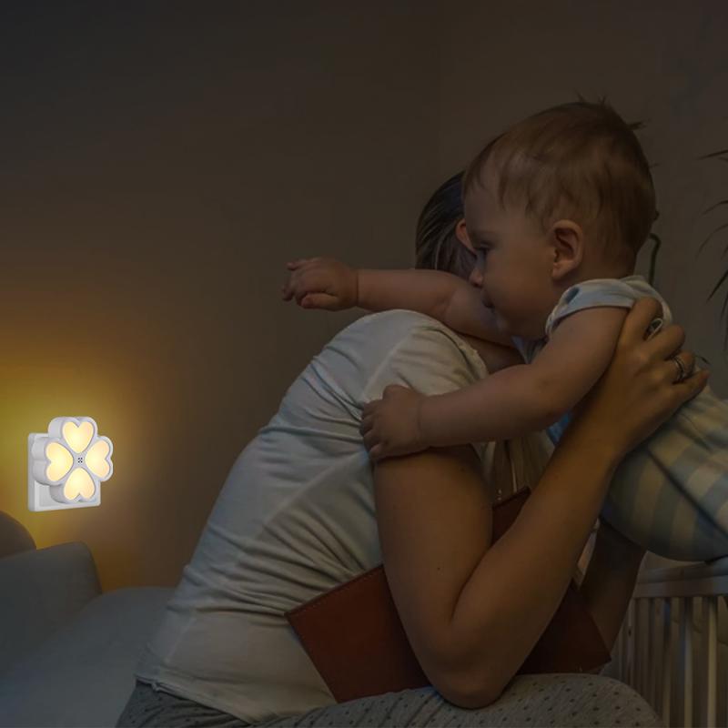 Plug-in Night Light Control, Night Light, Feeding Light, Automatic Light At Night, Induction Light Casa Inteligente