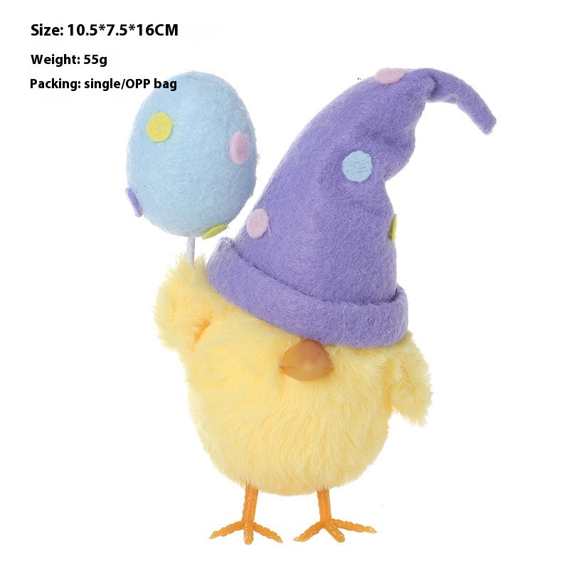 Cute Rejuvenating Device Chicken Doll Ornaments Holiday Party Gifts