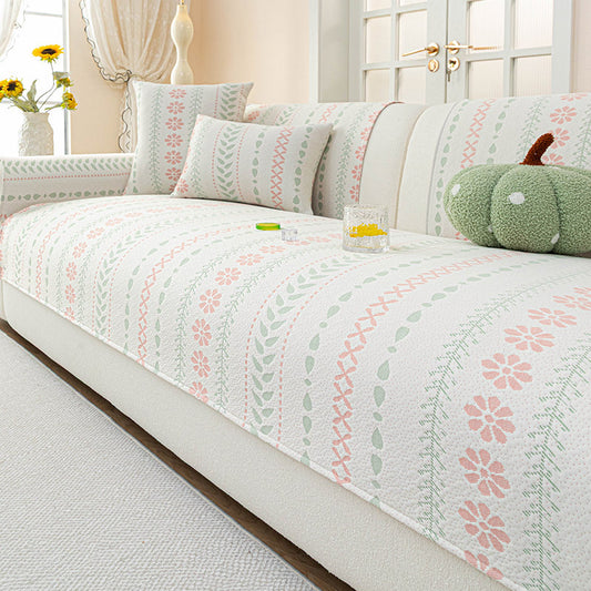 Ice Silk Cooling Mat Simple Sofa Cushion