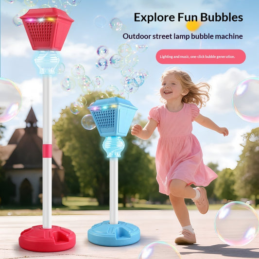 Outdoor Streetlight Bubble Machine Childrens Toy