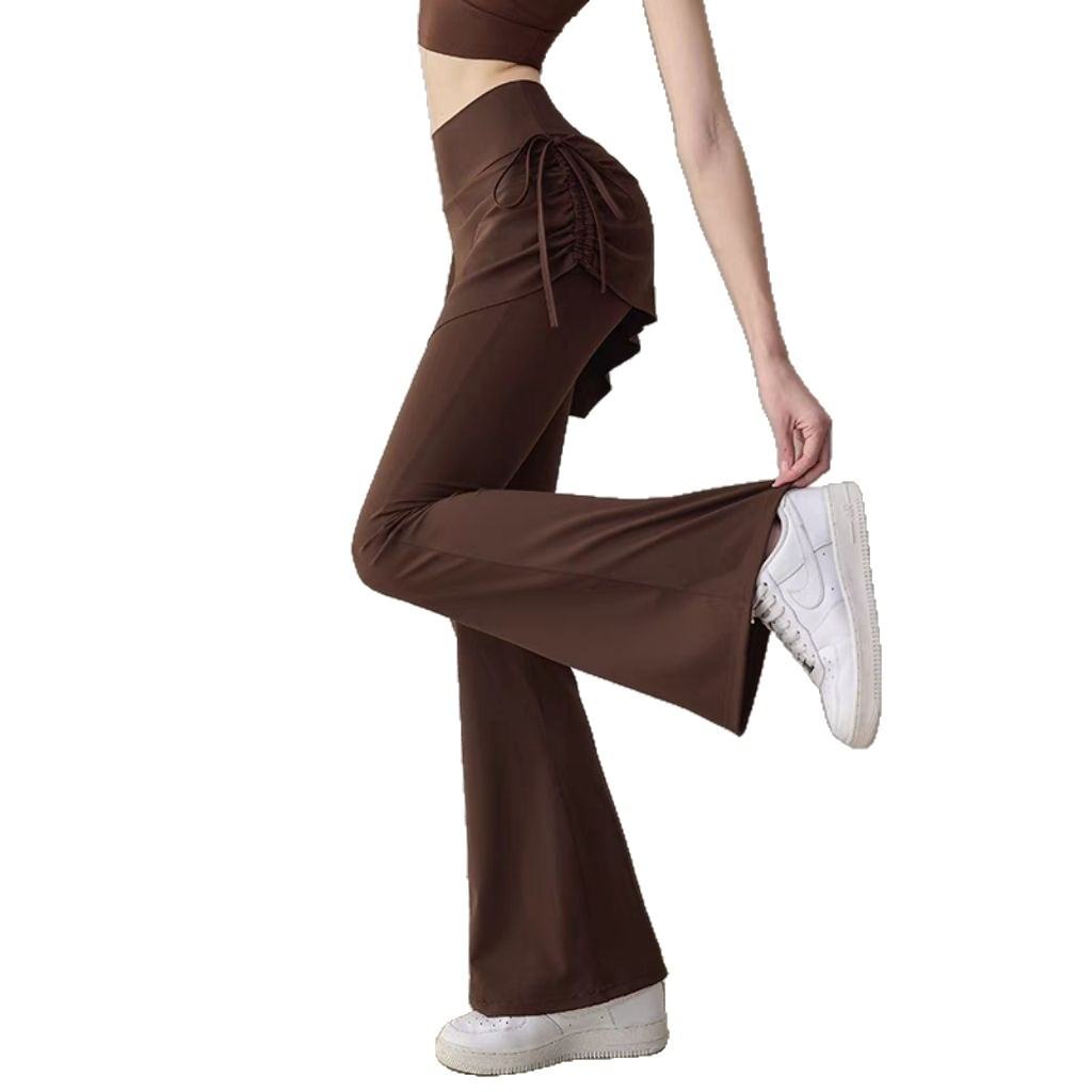 Womens Yoga Pants Tight-fitting Bootcut With A Hip-lifting Design Sports Leggings