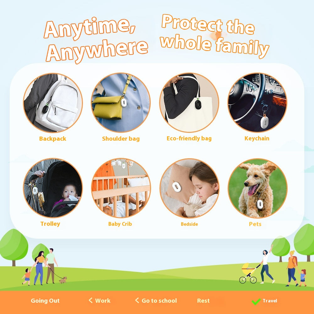Portable Air Purifier Package Pendant Accessories Sterilization Smoke
