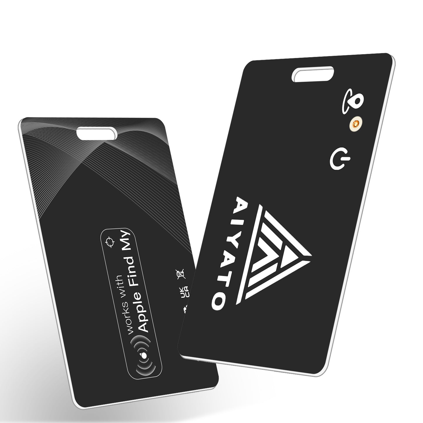 Anti-loss Alarm Device Ultra-thin Card Wireless Charging