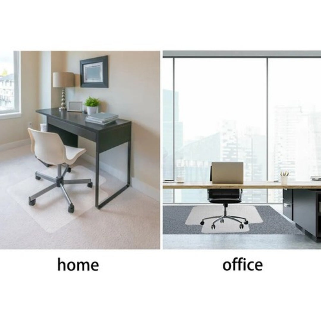 121x91 Chair Mat Carpet Floor Protectors PVC Home Office Room Computer Work Mats