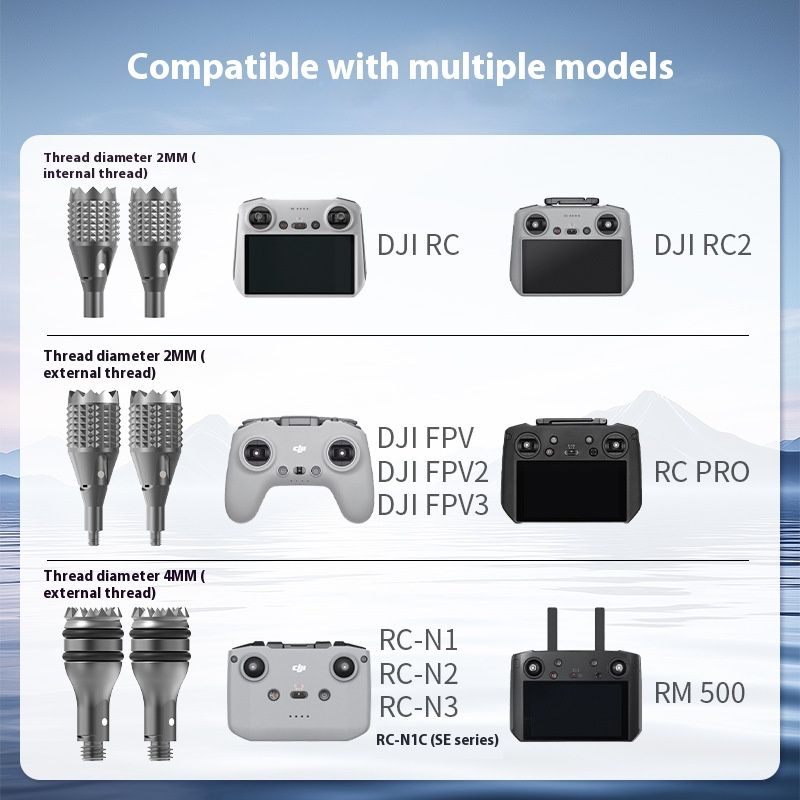 Folding Joystick Accessories With Screen Remote Control Telescopic Rocker