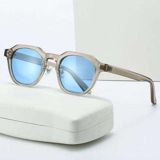 Niche Polygonal Sunglasses With A Premium Sun-blocking Design