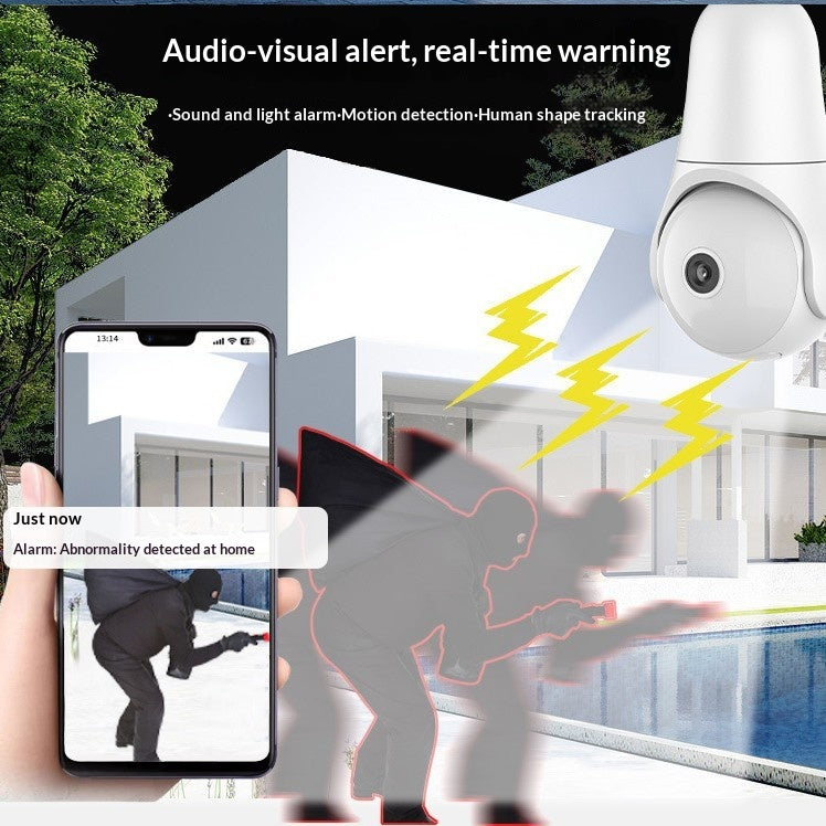 Flood Lights, Lighting Fixtures, Cannon Cameras, Panoramic Rotation, High-definition Home Use