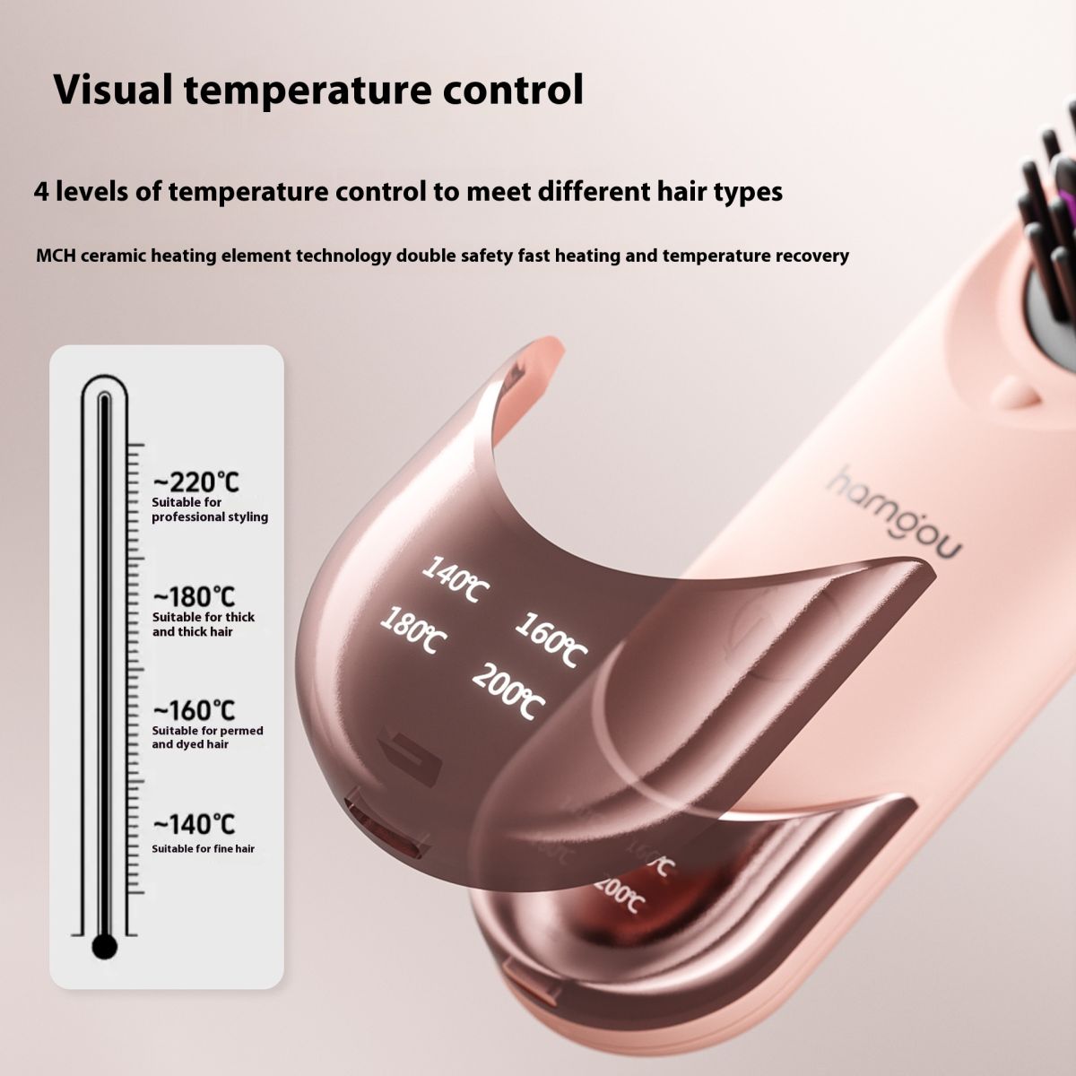 Portable Long-lasting Household Hair Care Anion Comb