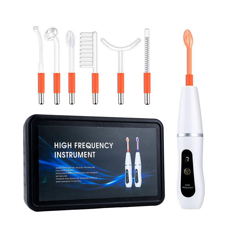 High Frequency Beauty Instrument High Frequency Eutic Appliance Electrotherapy Rod