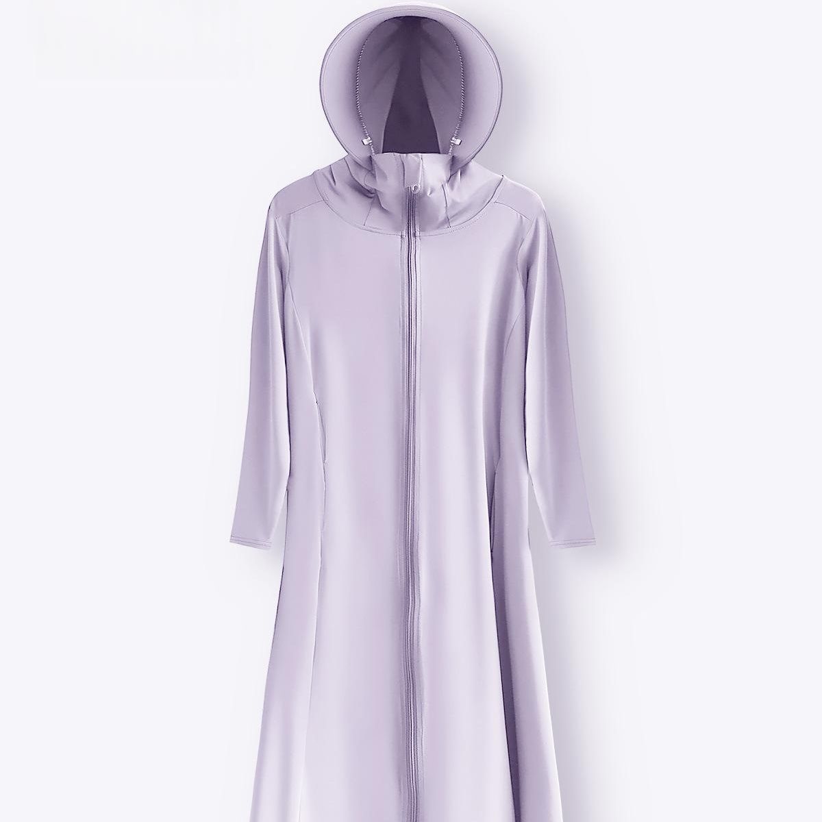 New Womens Summer Long Knee-length Full-body Sun-protection Jacket