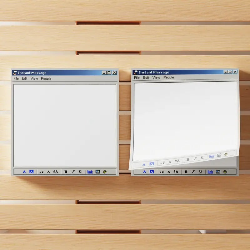 Cross-border Sticky Note Computer Three-piece Set Self-adhesive Notepad