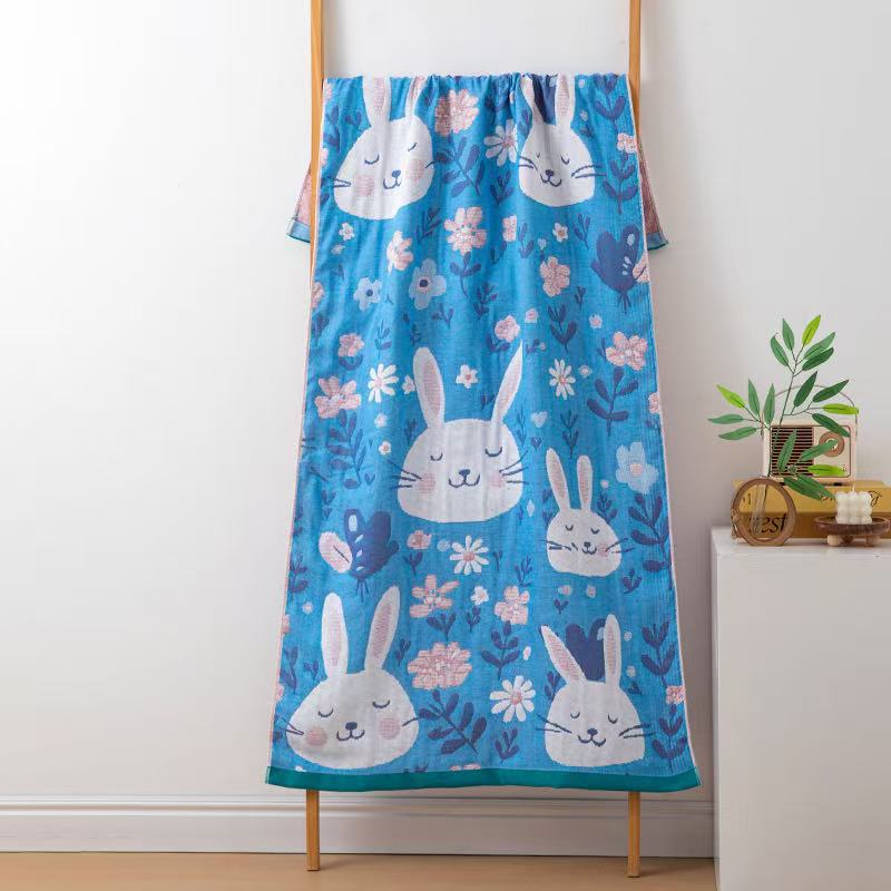 Soft Highly Absorbent Lint Free Bath Towel For Home Use