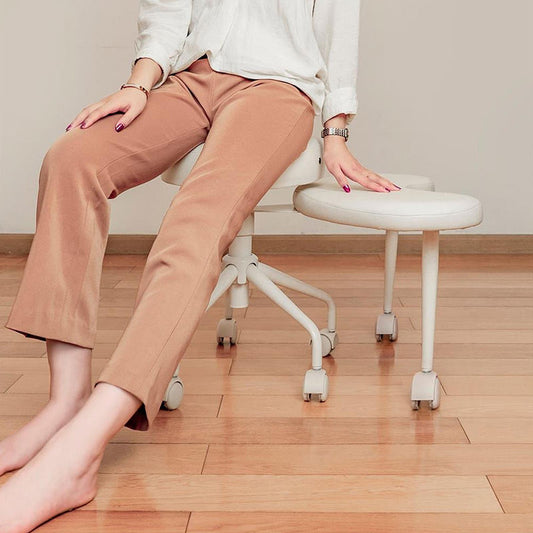 Home Backrest Monkey Stool Movable Yoga Meditation Rest Cross Leg Stool