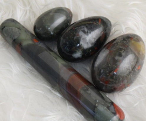 Postpartum Repair Massage Ball Natural Stone Jade 4 PCs Set
