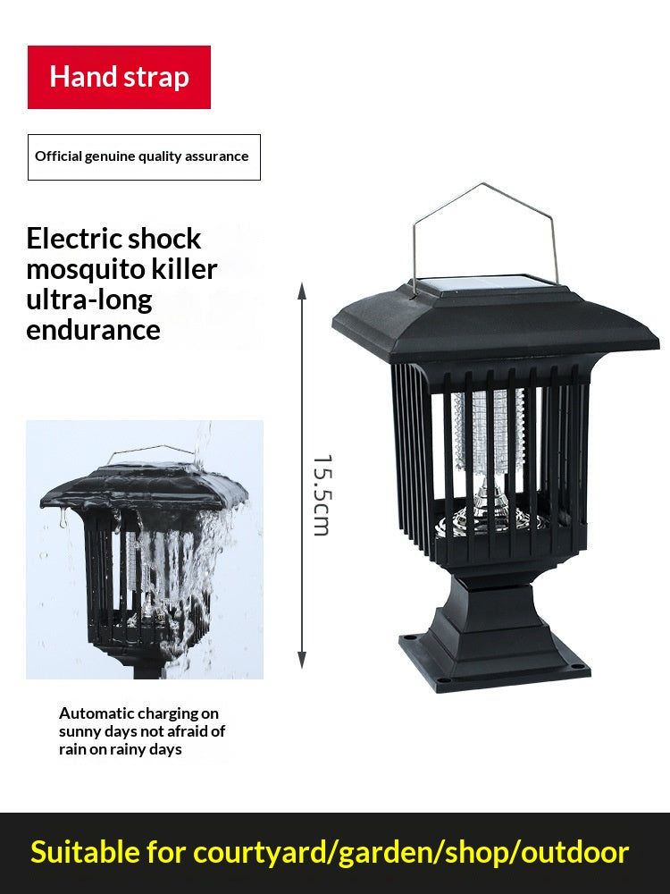 Outdoor Courtyard Light Stainless Steel Mosquito Trap Handheld Version