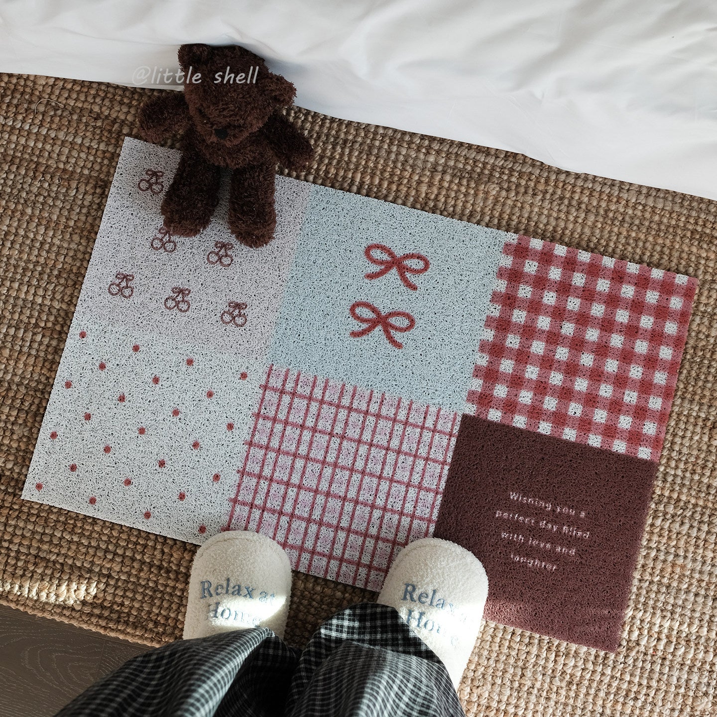 Korean Illustrator Wind-proof Floor Mat
