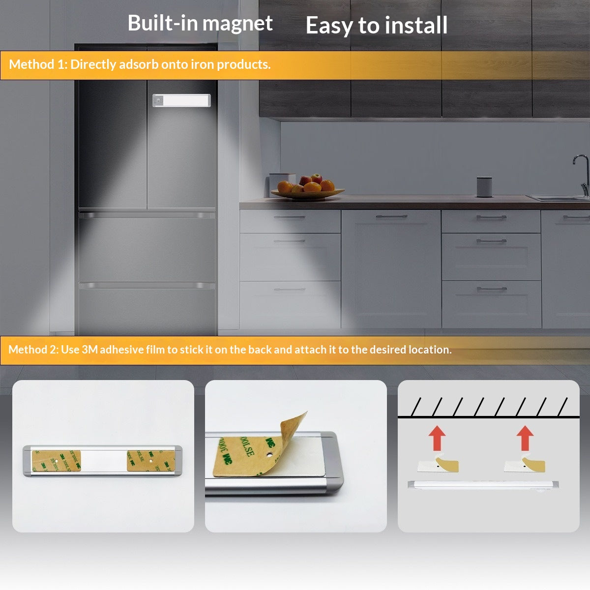 Ultra-thin Smart Human-sensing Night Light