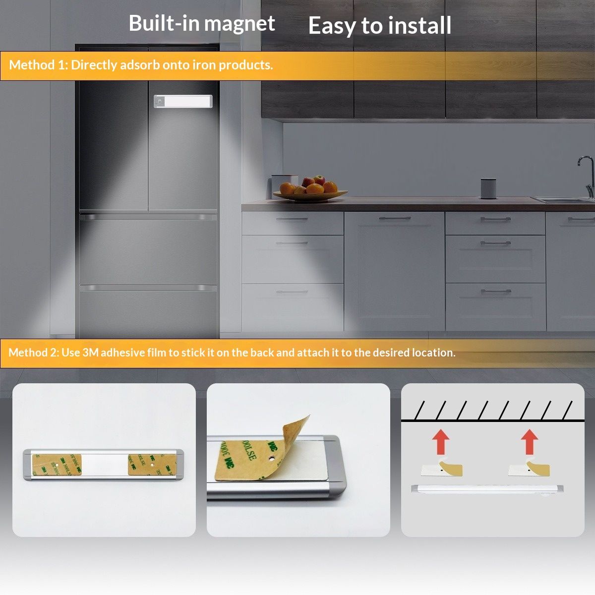 Ultra-thin Smart Human-sensing Night Light