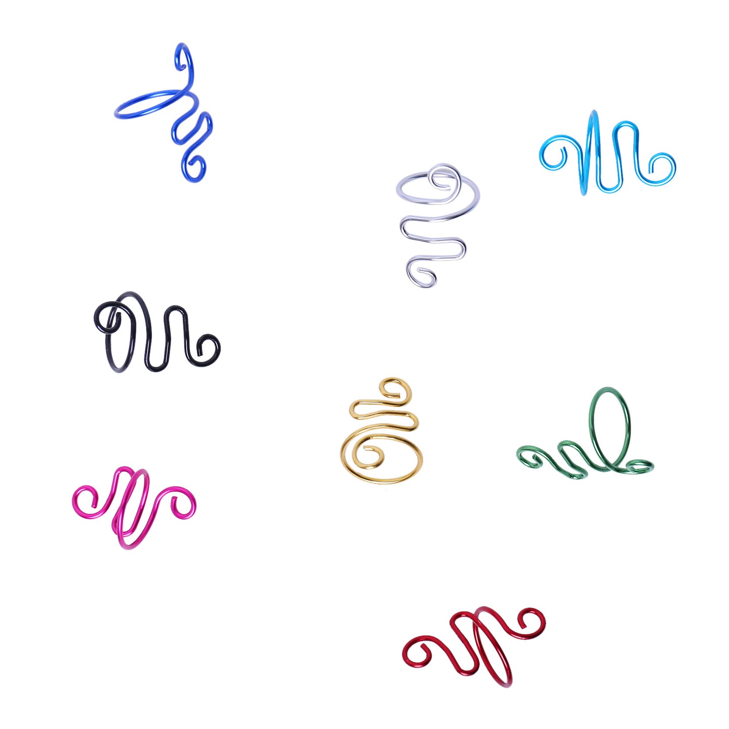 Finger Hook Best-Selling Unisex Finger Ring Twisted Snake-Shaped Knitting Tool Handmade Crochet Hook