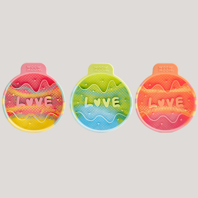 Small And Medium Dogs And Cats Silicone Slow Feeding Bowl