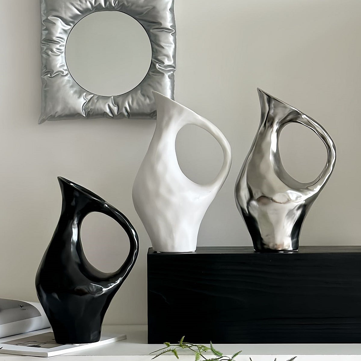 Affordable Luxury Floral Arrangement Ceramic Vase Home Decor