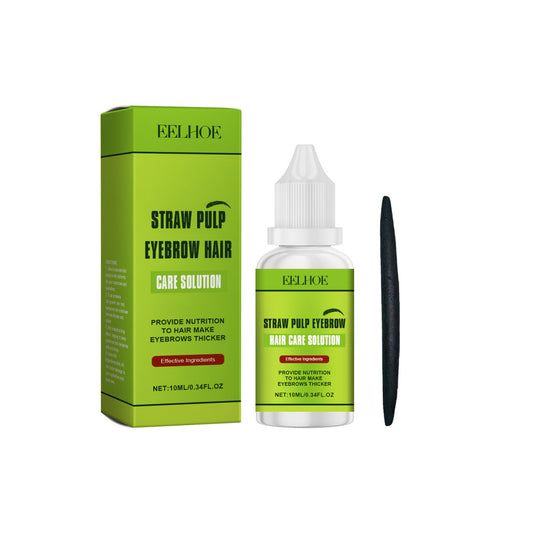 Straw Pulp Eyebrow Hair Care Solution