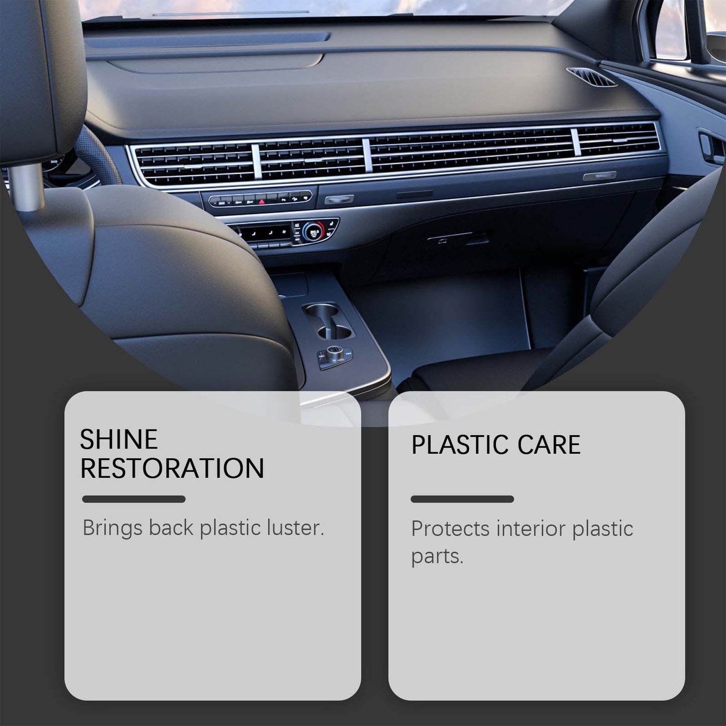 Car Interior Care Cream Gently Cleans