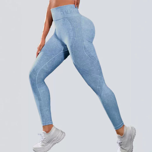 Sports Cycling Pants Quick-drying Yoga Pants High Waist Hip Lift Slim Fit Fitness Pants