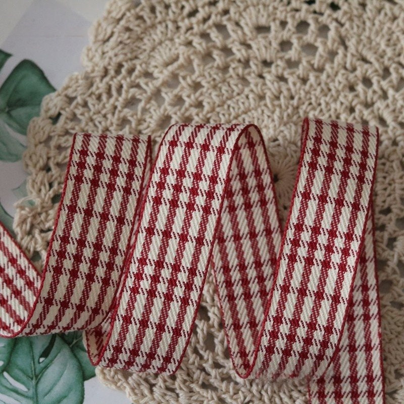 2.5 Cm Striped Plaid Handmade Bow Accessories For Children Hair Clip Kit