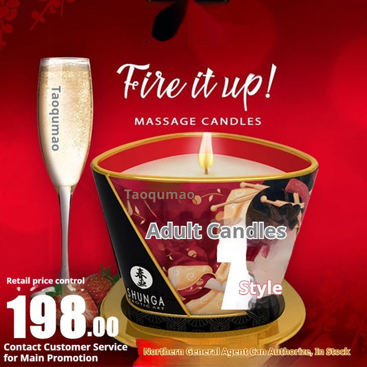 Spring Painting Massage Essential Oil Aromatherapy Candle