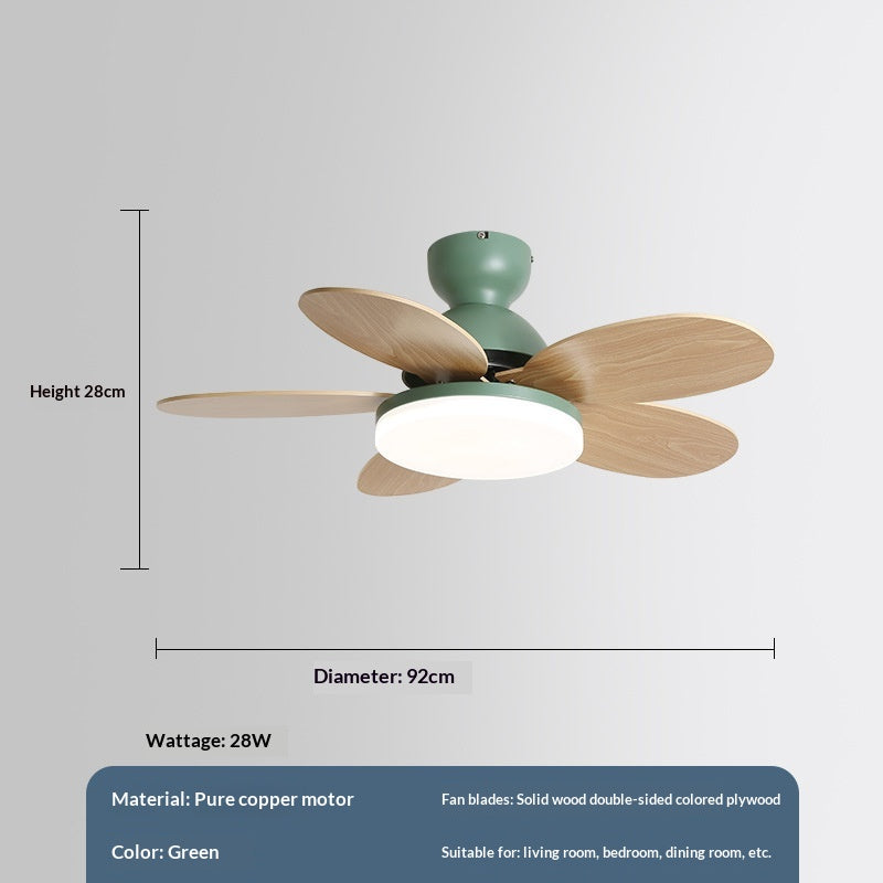 Modern Minimalist Home Integrated Fan-light