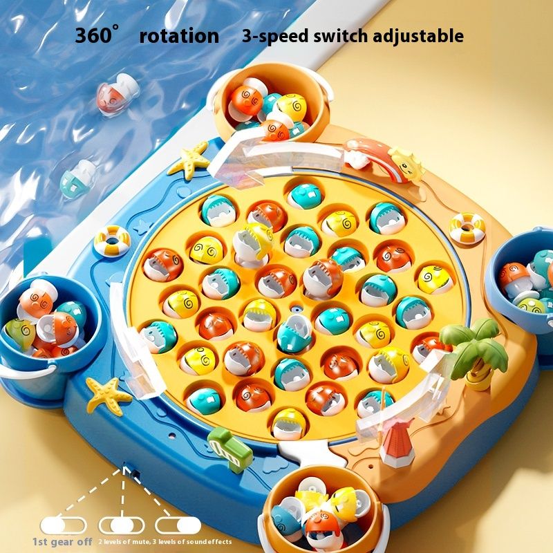 Baby Educational Electric Magnetic Fishing Toys