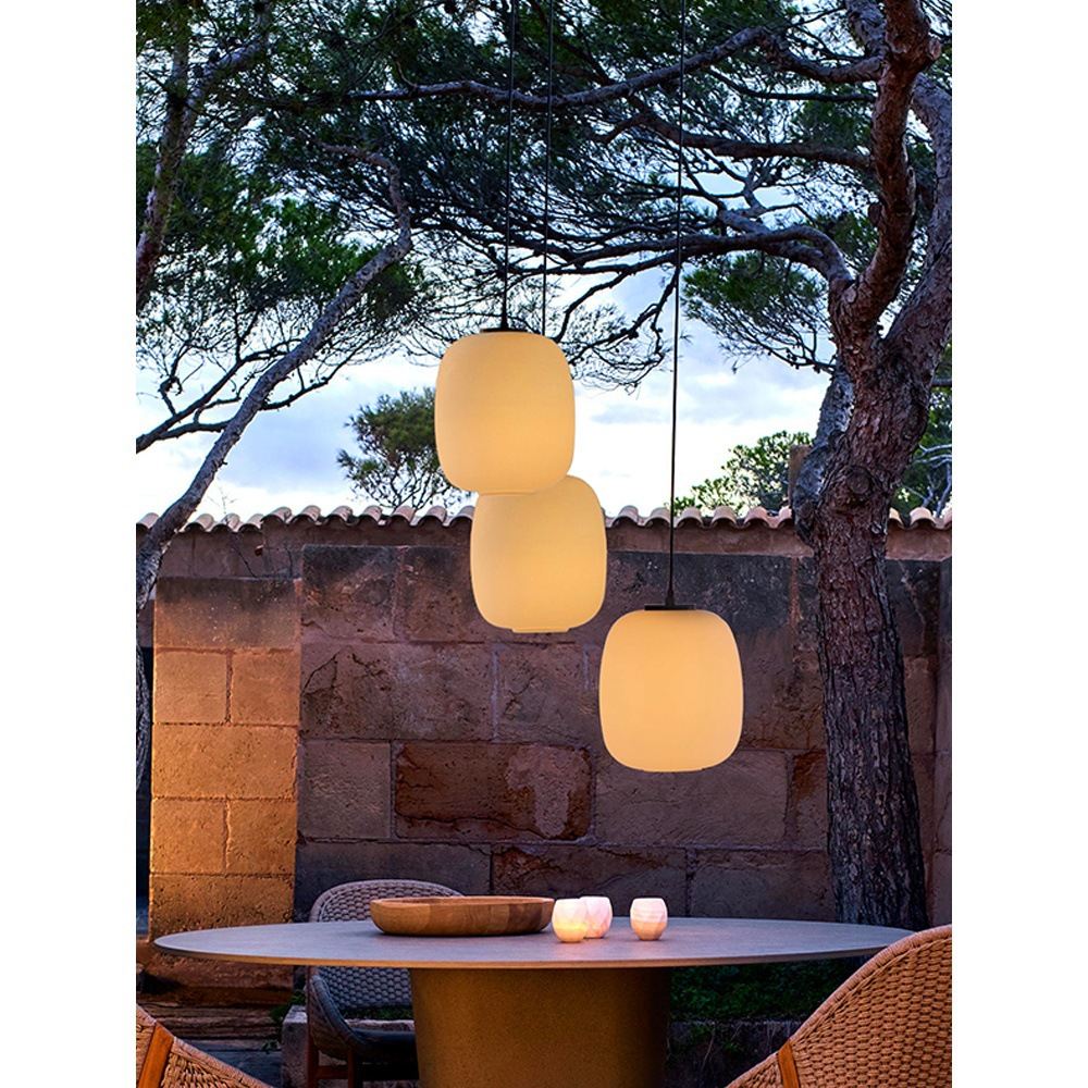 Outdoor Courtyard Dining Table Landscape Decorative Pendant Light