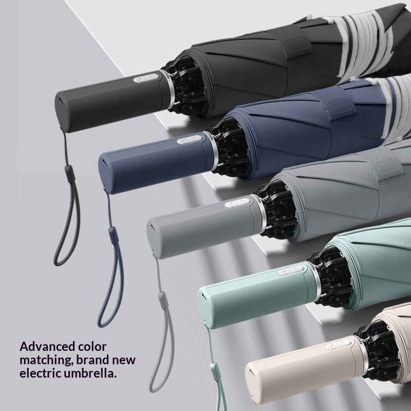 Smart Technology Electric Umbrella With Fully Automatic Opening And Closing