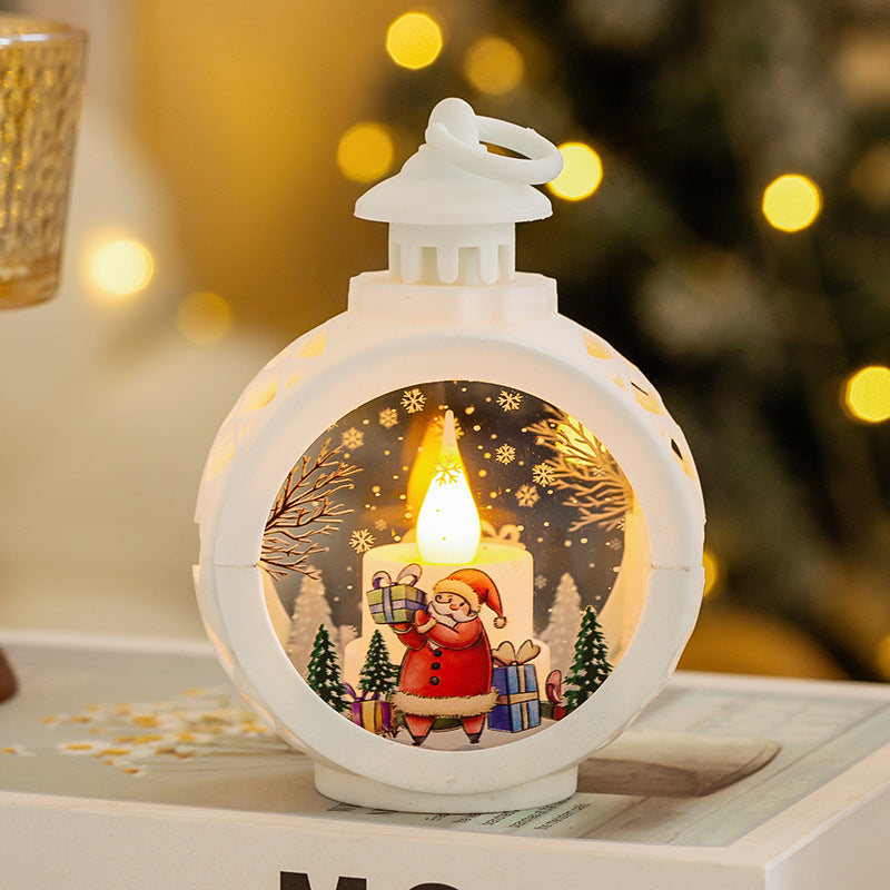 Christmas Decoration Supplies, Retro Luminous Night Lights, Party Decoration Props, Tabletop Ornaments, Christmas Gifts
