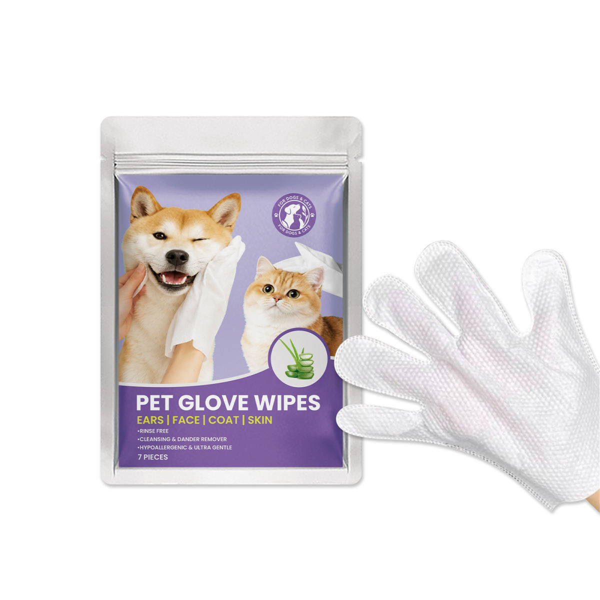 Pet Glove Wipes