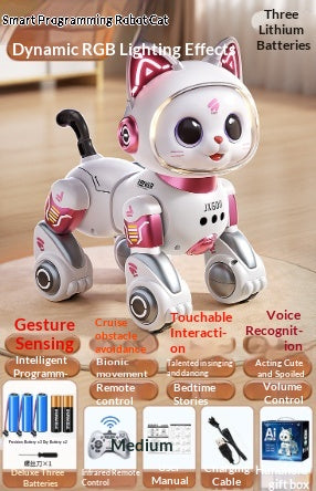 Smart Doraemon Toy Car Remote-Controlled Multi-Functional Little Car