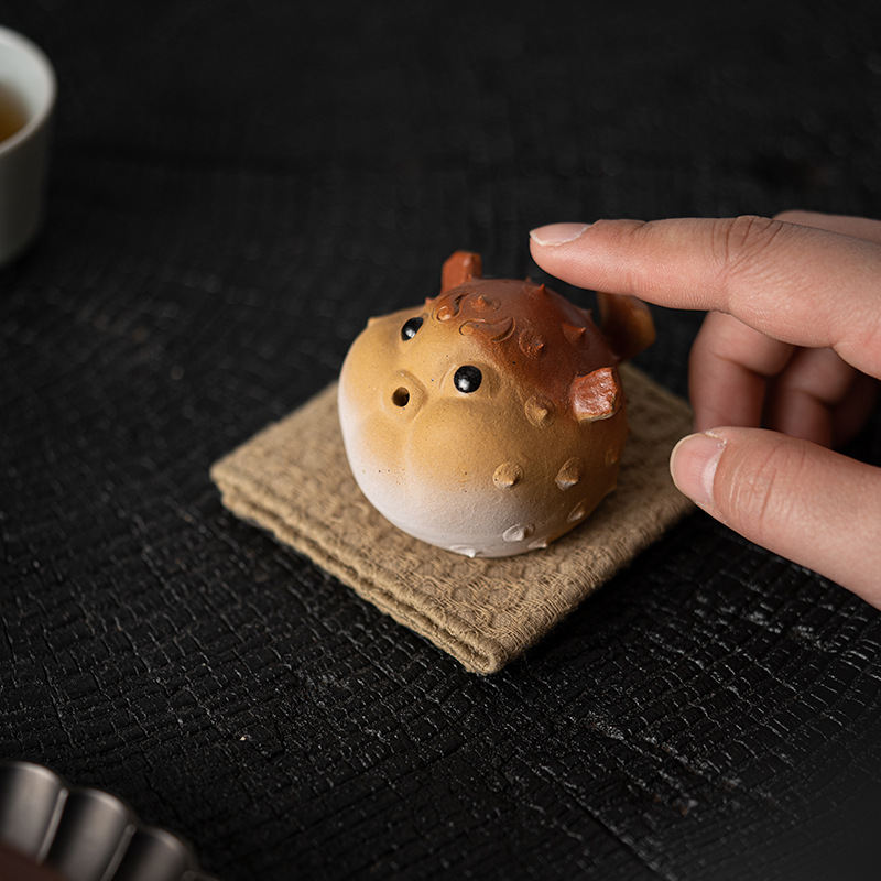 Puffer Tea Ornaments Incense Holder Ornaments Accessories Tea Table Creative