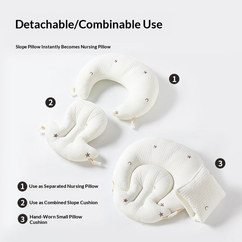 Infant Feeding And Back-support Two-in-one Nursing Pillow