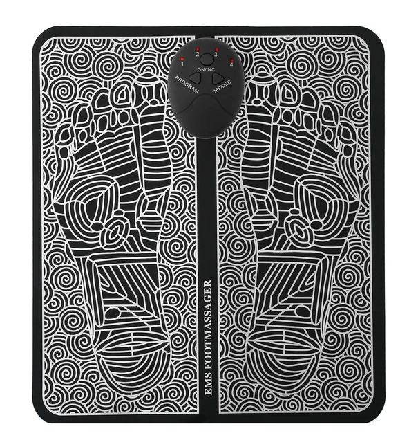 EMS Foot Massage Pad Electric Stimulator Massager Unit Leg