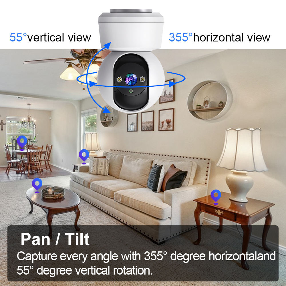 Household Smart Pan-Tilt HD Camera