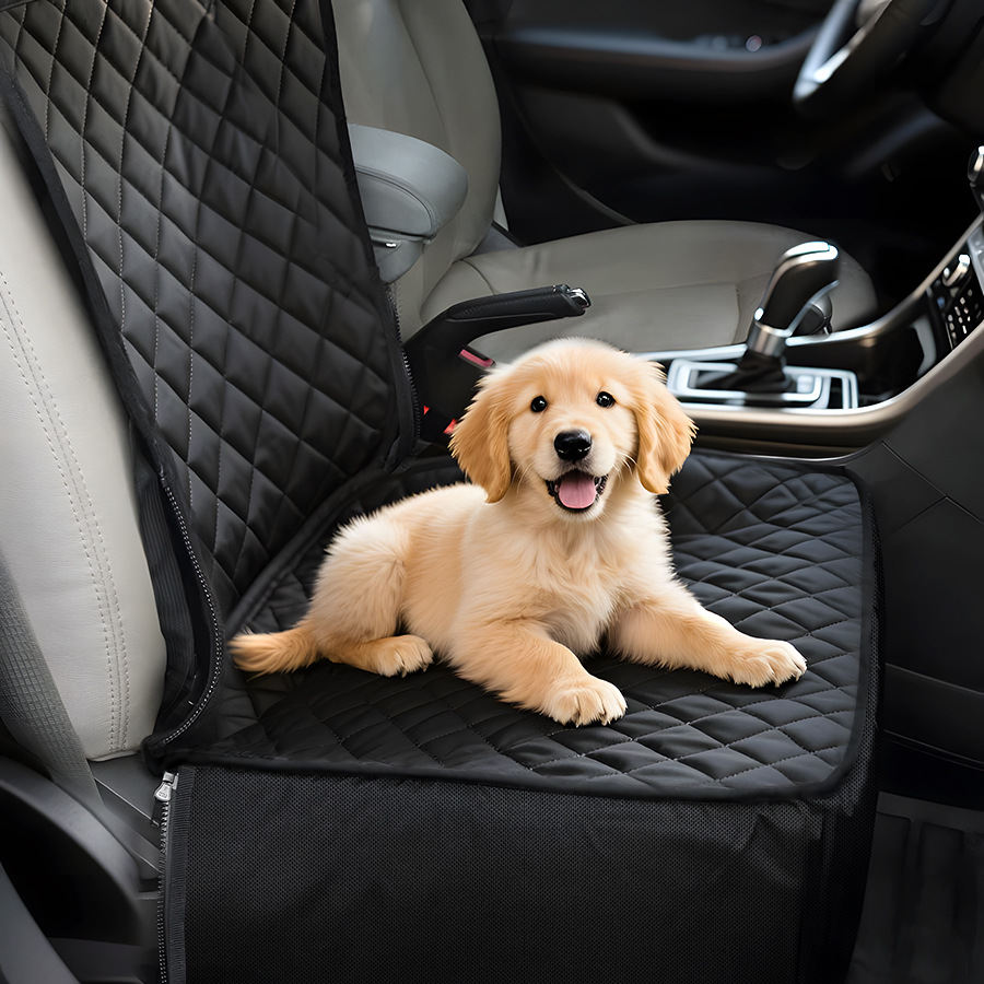Waterproof And Stain-Resistant Pet Mat For Car Rear Seats