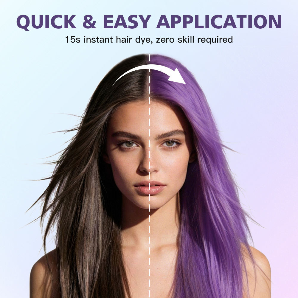 Temporary Hair Spray, Fashion Event Party Color-Boosting Hair Mist