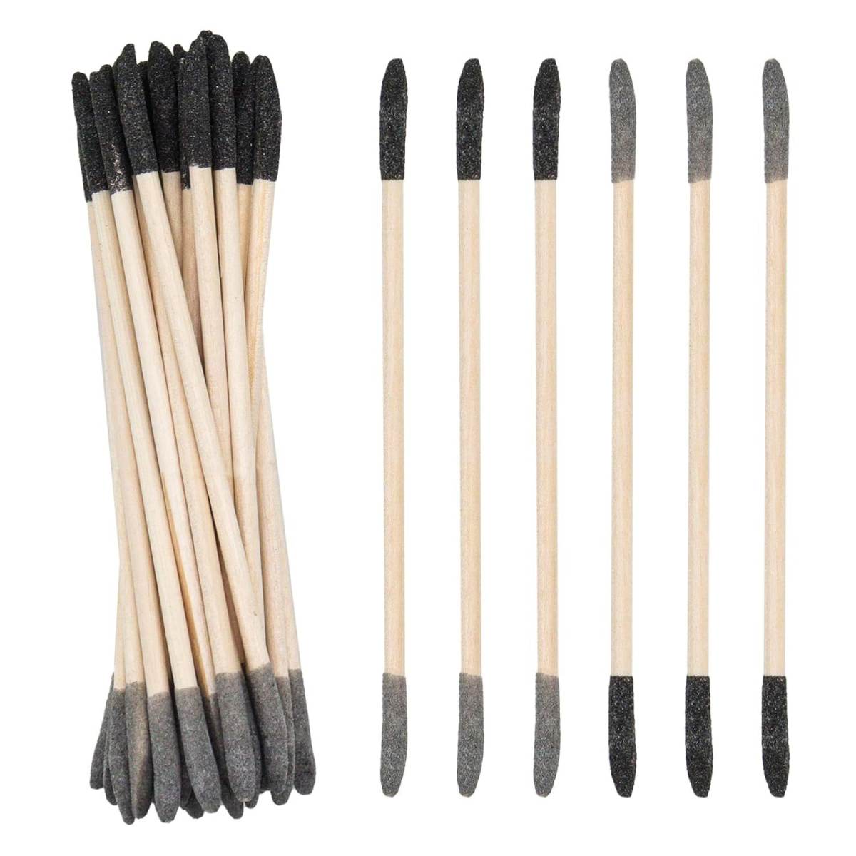 50-piece Double-headed Sanding Sticks For Nail Care And Cleaning