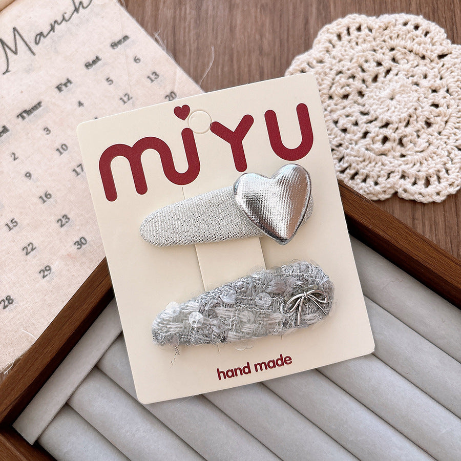 Versatile Childrens Hair Clip Made Of Leather
