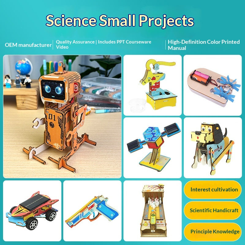 Science Experiment Mini Kit Educational Toy Equipment  DIY Crafts