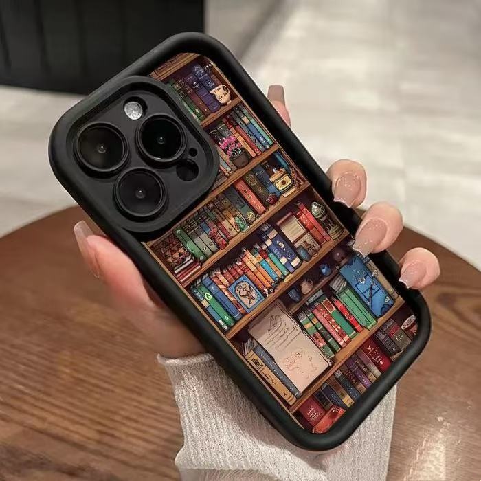 Library Books Mobile Phone Case Anti-wear