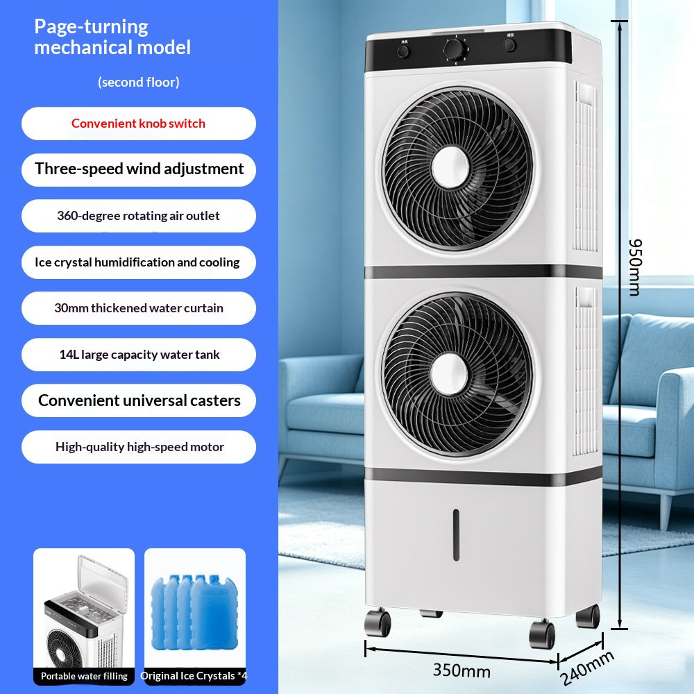 Smart Remote-Controlled Compact Air Cooler For Home Use